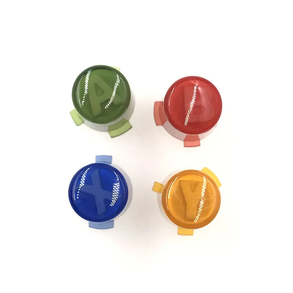 1-5Sets Plastic Buttons For Xbox 360 Controller  ABXY Button Caps Thumb Stick Joystick Cover Replacement Accessories Game console repair parts