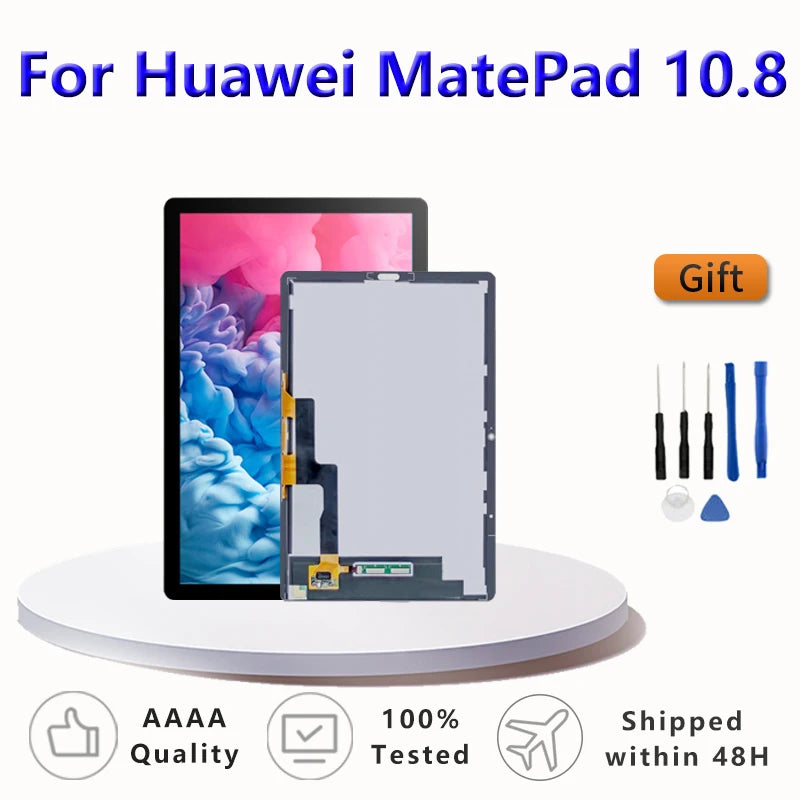 10.8" OEM For Huawei MatePad 10.8 SCMR-W09 SCMR-AL00 LCD Display Touch Sensor Glass Screen Digitizer Assembly Replacement Tablet repair parts