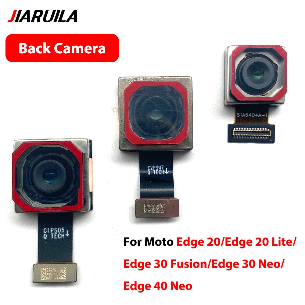 Front Camera Flex Front Back Rear Camera Module Flex Cable For Motorola Moto Edge 20 30 40 50 Neo Fusion Lite Pro Motorola phone repair parts