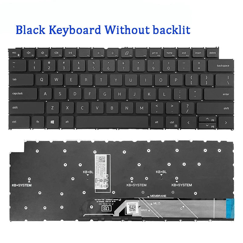 New ORIGINAL Laptop Keyboard For Dell Inspiron 14 7430 7435 2-in-1 Dell laptop repair parts