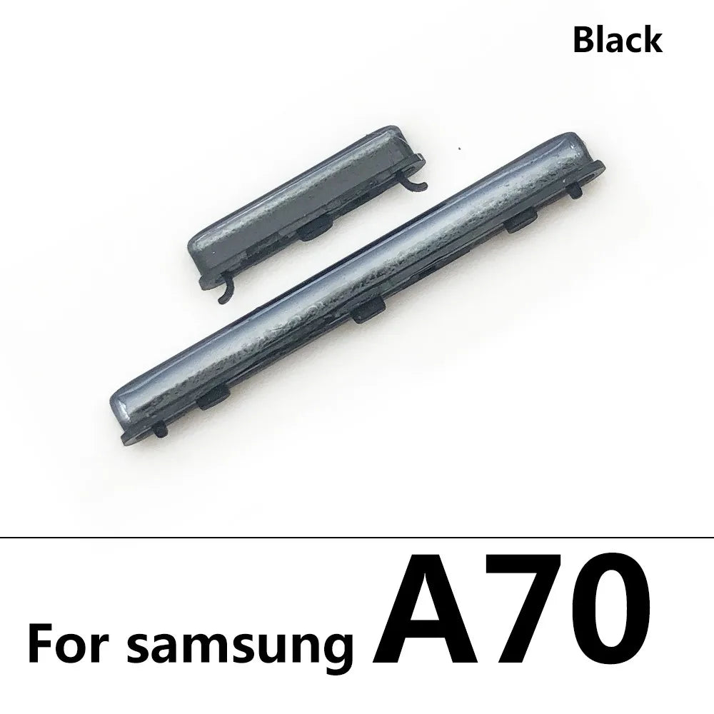 10Pcs/Lot, Power Button+ Volume Side Button Key For Samsung A10 A105F A20 A205F A30 A305F A40 A50 A70 A7 2018 A750