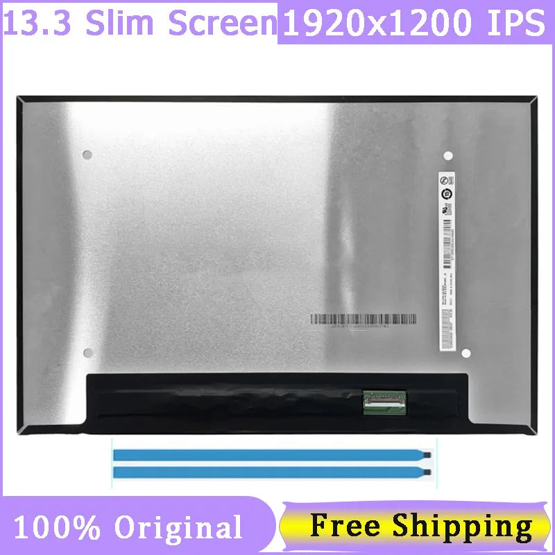 13.3 Inch Slim 30 Pin Laptop Screen B133UAN04.0 1920x1200 FHD IPS Replacement LCD