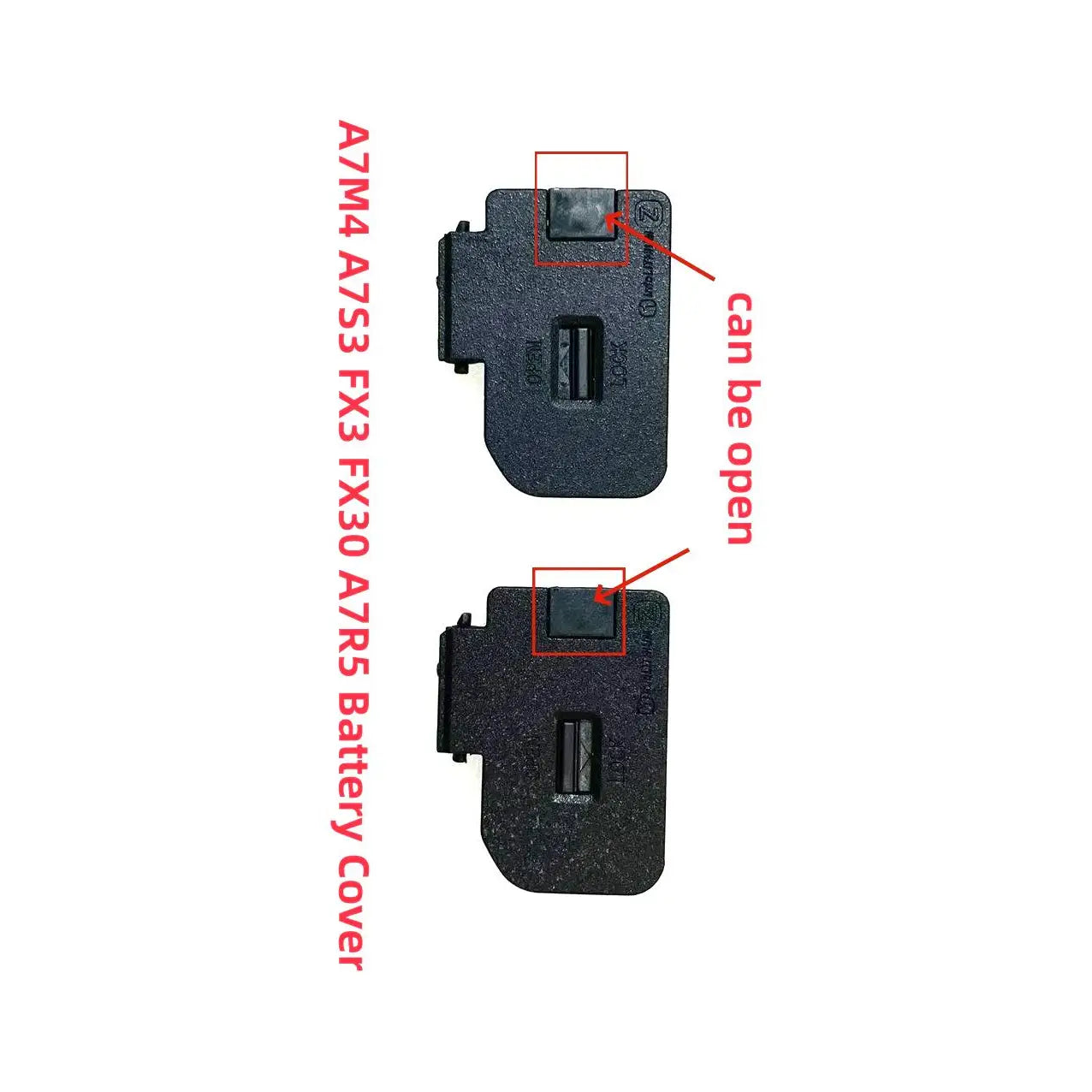 New Battery Cover Door for Sony A7M4 A7S3 A7R5 FX3 FX30 Battery Cover Shell Digital Camera repair parts