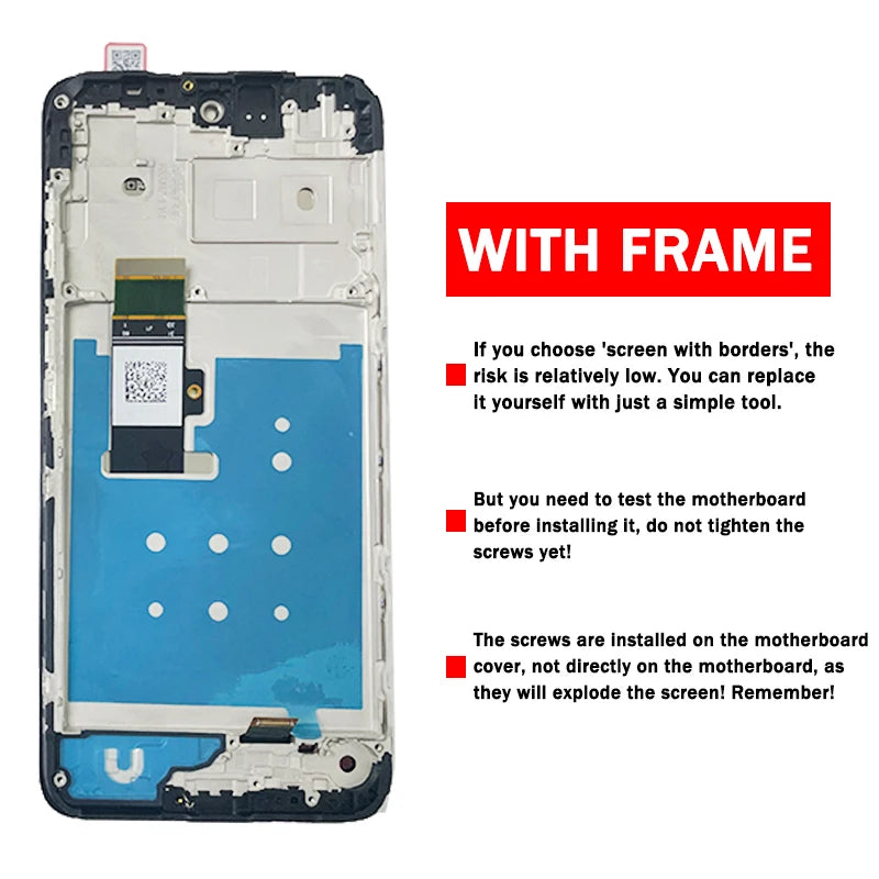 6.5" OEM  For Motorola Moto G13 g13 LCD Display Touch Screen Digitizer Assembly For Moto G23 g23 Display Replacement Screen Motorola phone repair parts