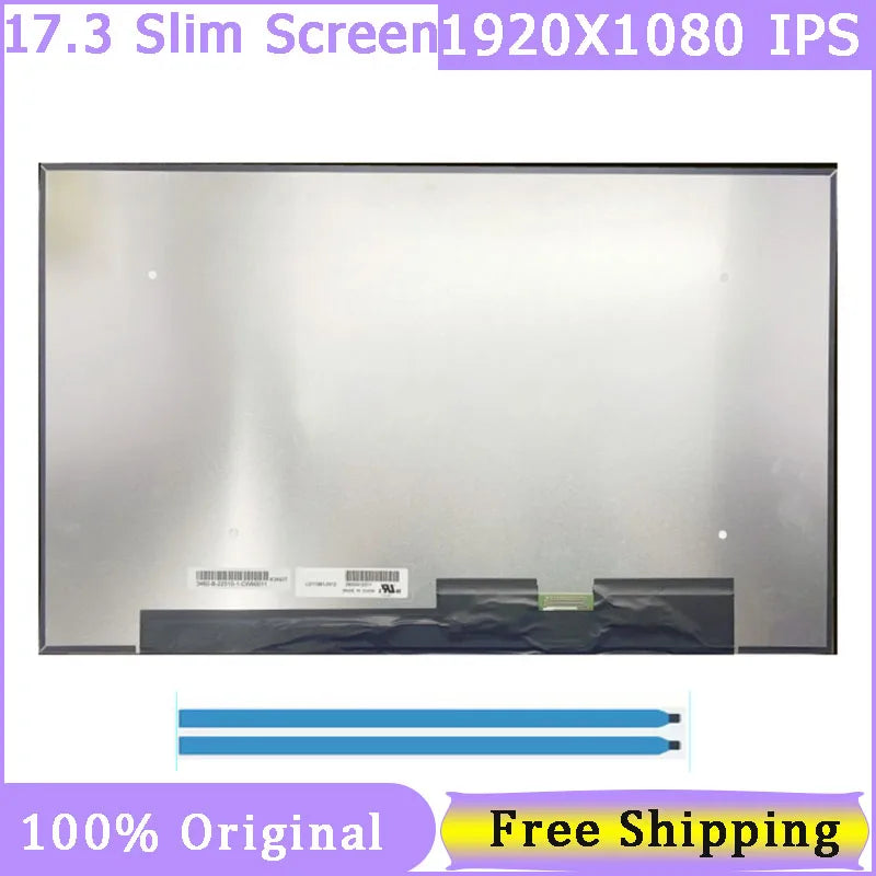 17.3 Inch Slim 40 Pin Laptop Screen LQ173M1JW12 For Aorus 17 XE4 17 XE4 1920*1080 FHD 360HZ IPS  GIGABYTE laptop repair parts