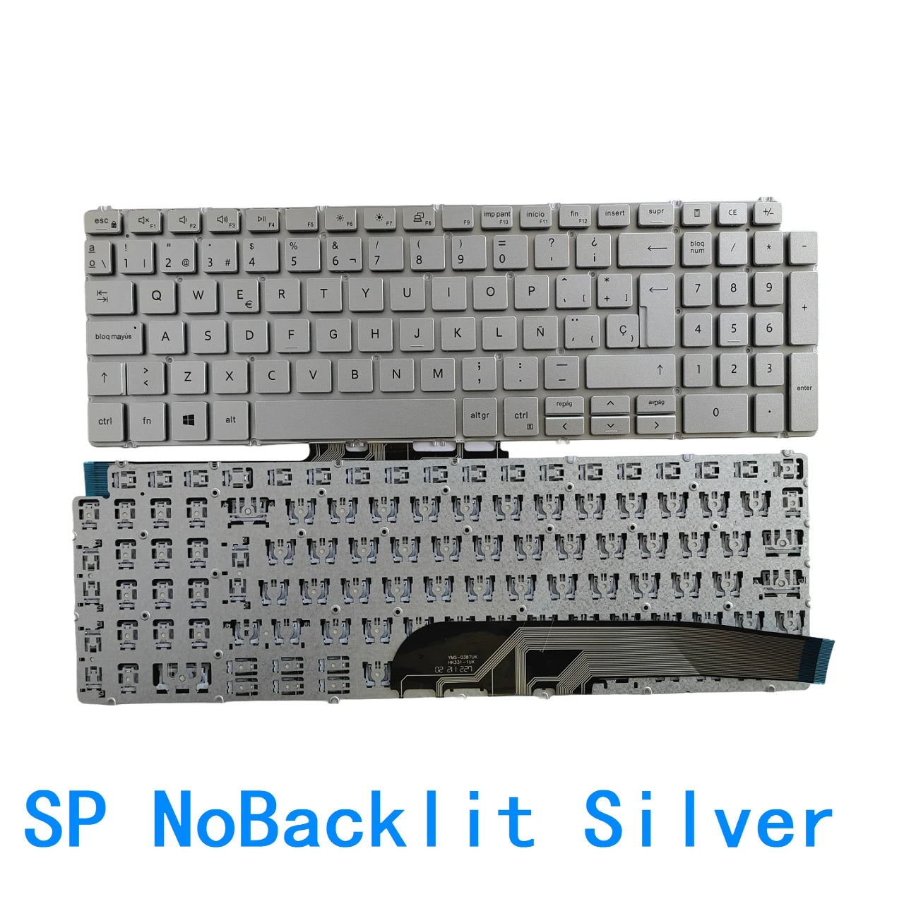 US RU SP LA Backlit Keyboard For Dell Latitude 3510 P101F Vostro 5501 5502 P102F 5590 P88F Inspiron 7500 7501 7506 7590 7591Dell laptop repair parts