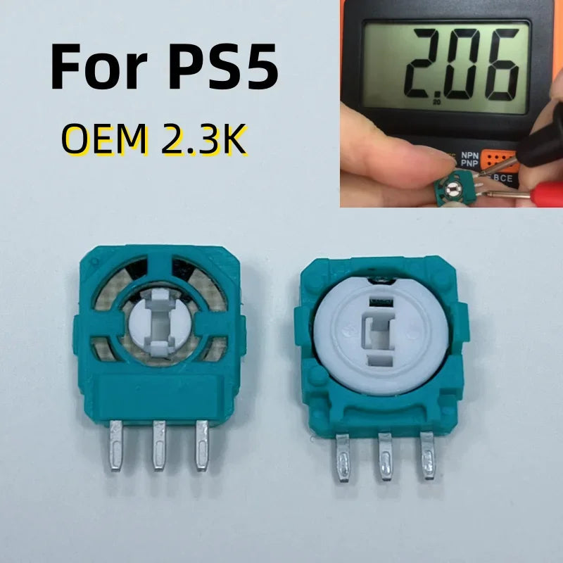 20pcs Original 3D Analog Micro Switch Sensor for PS4 PS5 Controller 3D Thumbstick Axis Resistors Potentiometer for Xbox One Game console repair parts