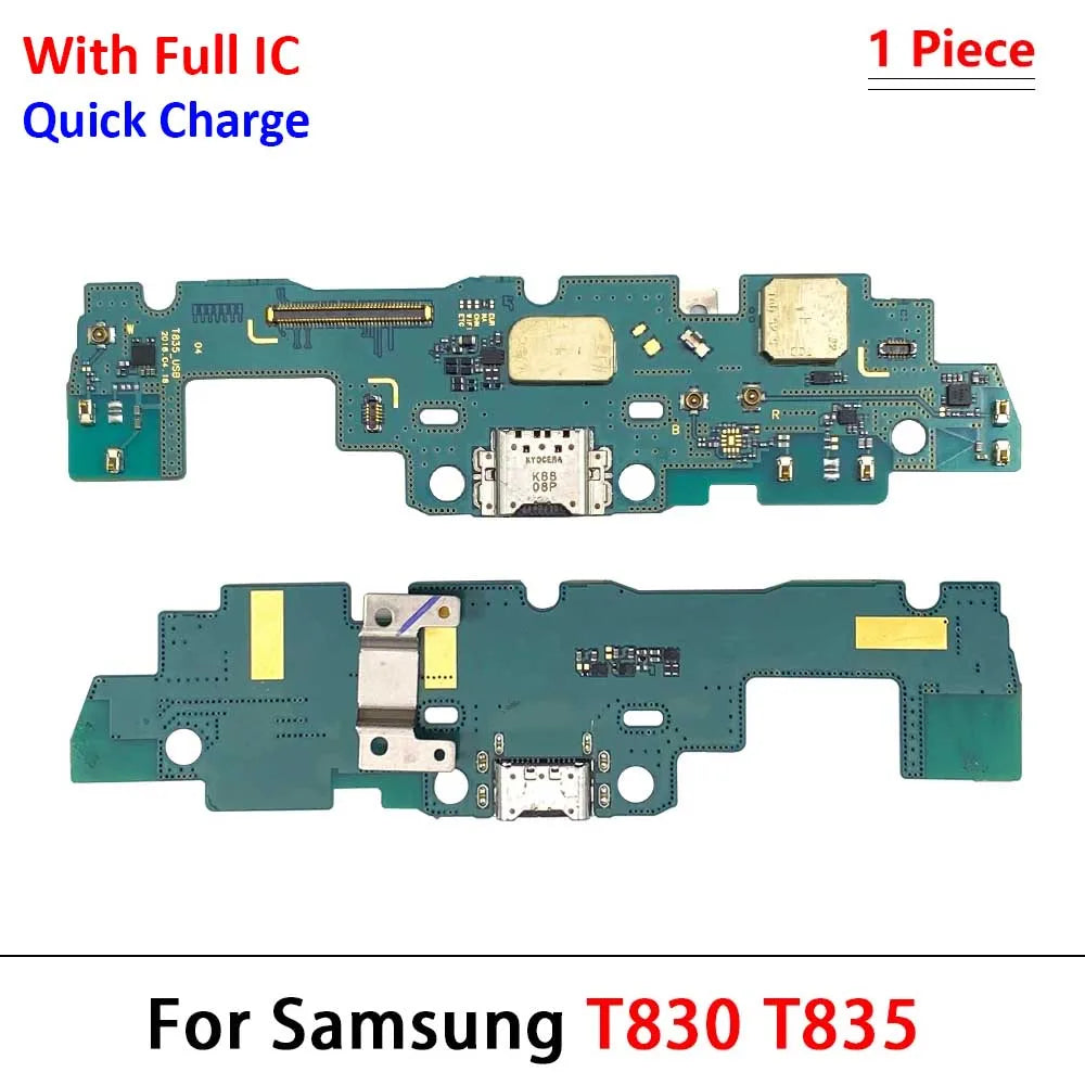 For Samsung Tab S4 10.5 SM-T830 T835 T830 USB Charging Port Mic Microphone Dock Connector Board Flex Cable Samsung phone repair parts