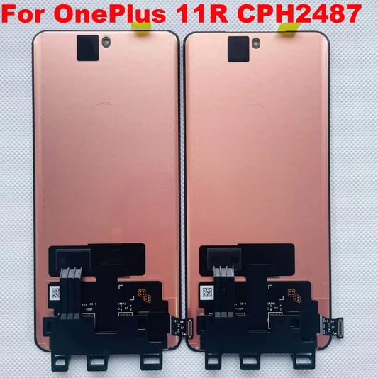6.74" AMOLED Original For Oneplus 11R CPH2487 LCD Display Touch Screen Digitizer Assembly For 1+11R Display Replacement Frame  OnePlus phone repair parts
