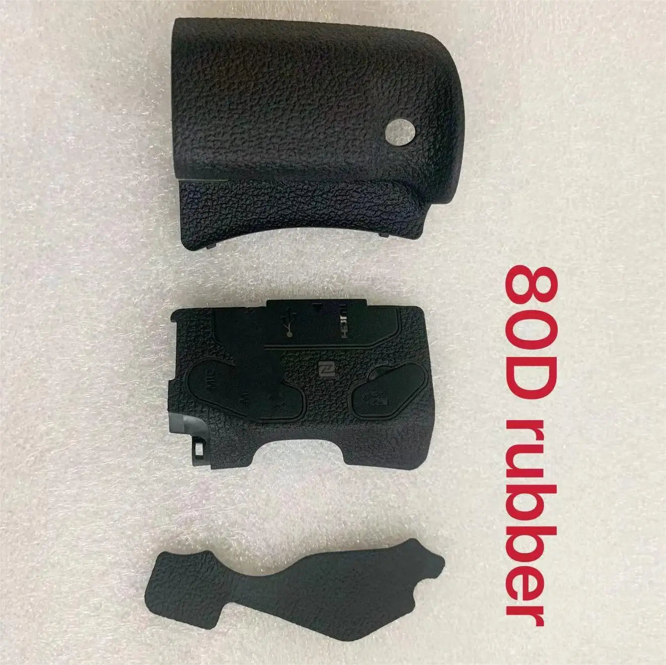 New Rubber Set for Canon 80D Camera Repair Parts Hands Rubber USB Cover Thumb Rubber Digital Camera repair parts