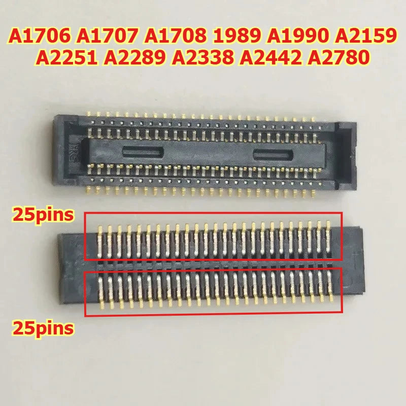 Trackpad Touchpad FPC Connector For Macbook A1706 A1707 A1708 1989 A1990 A2159 A2251 A2289 A2338 A2442 A2780 A2485 A2779 Macbook repair parts