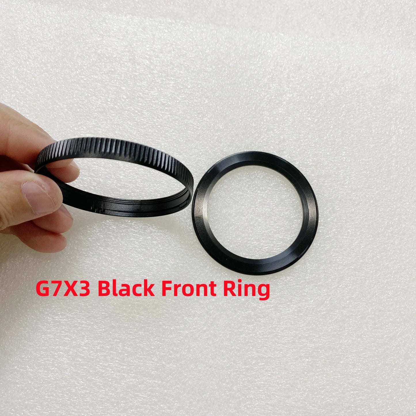 New Black G7Xiii Lens Front Ring for Canon G7X3 G7X Mark III Front Cover Shell Ring Replacement Parts  Digital Camera repair parts