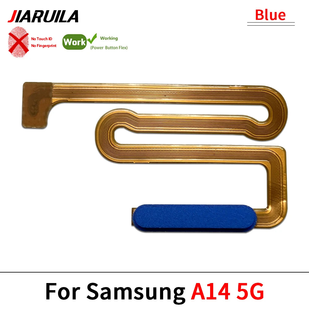 New Fingerprint Sensor Home Return Key Menu Button Flex Cable For Samsung A04s A13 A14 A24 A34 A54 4G 5G Samsung phone repair parts