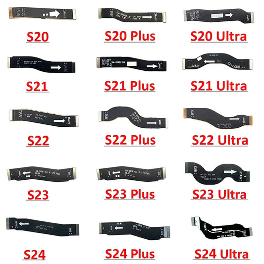 New Main Board Motherboard Mainboard Connector Board Flex Cable For Samsung S20 S21 S22 S23 S24 Plus Ultra Fe Samsung phone repair parts