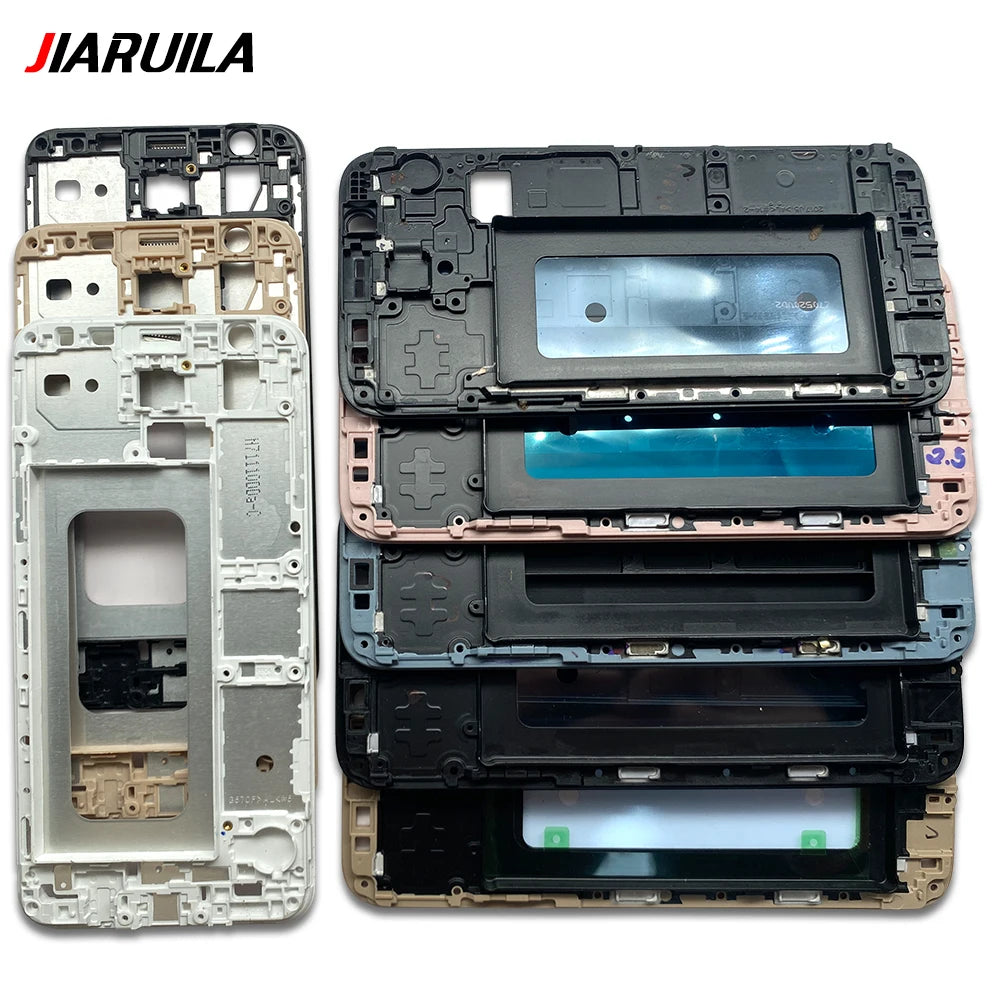 Middle Frame Front Bezel Cover Chassis Housing Back Plate LCD Holder For Samsung J4 J5 J6 J7 Prime Plus Core 2017 J530 J730 J610 Samsung phone repair parts