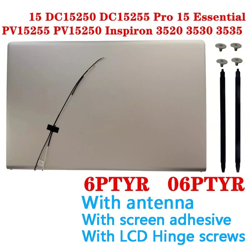 NEW ORIGINAL Laptop Replacement Lcd Back Cover Case For Dell Pro 15 Essential PV15250 PV15255 DC15255 DC15250 06PTYR 0VW3N0 Dell laptop repair parts