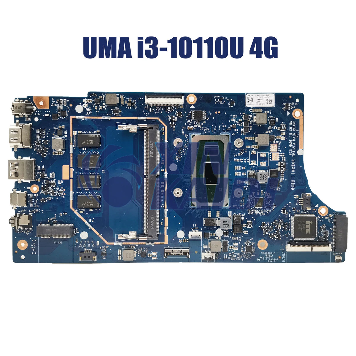 TP412FA Mainboard For ASUS Vivobook Flip 14 TP412 TP412F SF4100F TP412FAC Laptop Motherboard I3 I5 I7 8th/10th CPU 4GB 8GB-RAM ASUS laptop repair parts