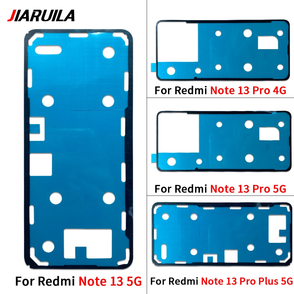 New For Xiaomi Redmi Note 9 9s 10 10s 11 11s 12 13 Pro Plus 4G 5G Adhesive Sticker Back Housing Battery Cover Glue Tape Xiaomi  Xiao mi phone repair parts