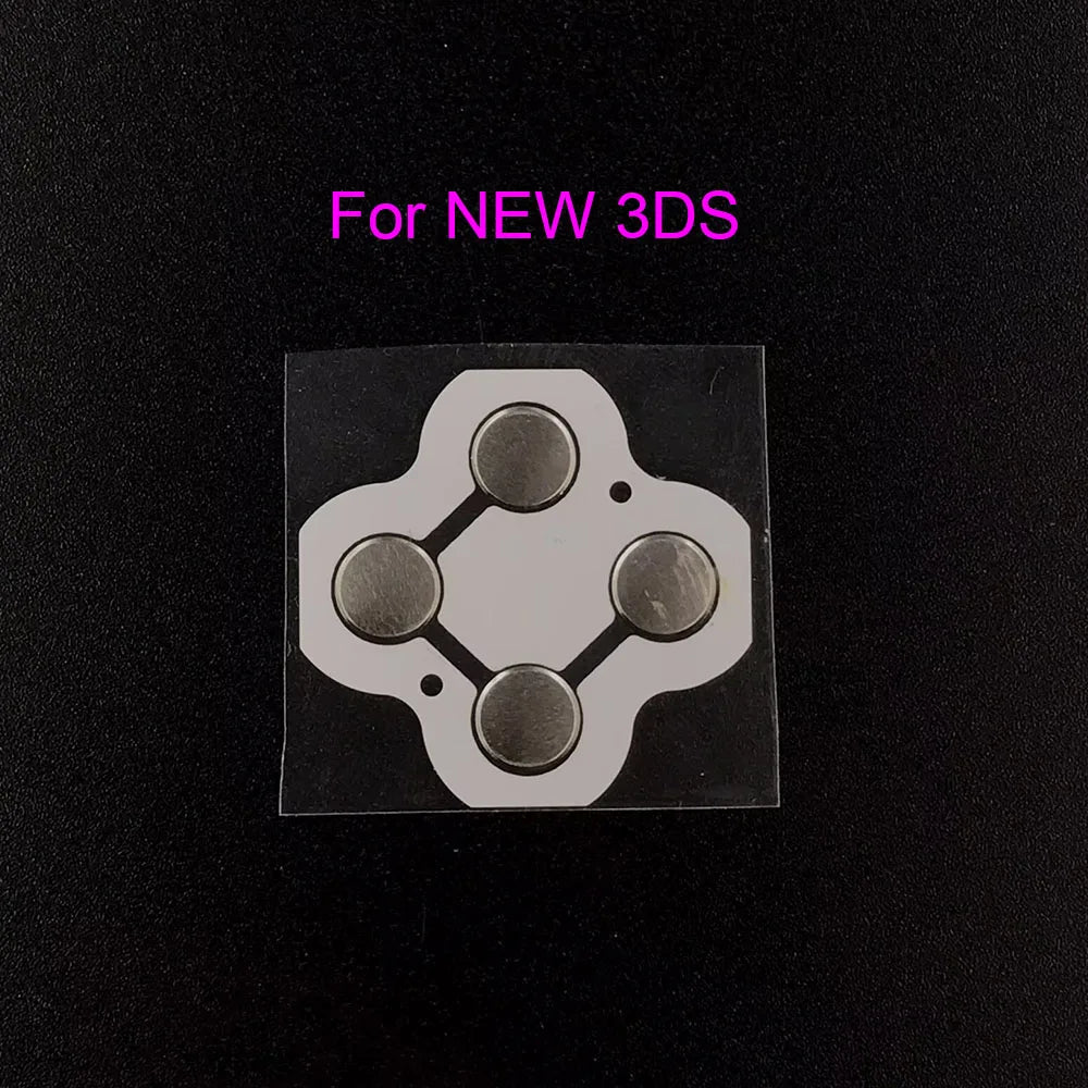 1-5-10pcs For 3DS XL LL New 3DS XL LL Controller D Pad Button Metal Dome Conductive Film Game console repair parts