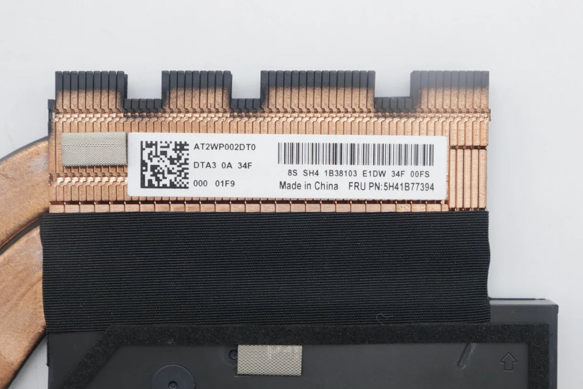 New Original For Laptop Lenovo ThinkPad P16v Gen1 CPU Cooling Fan Heatsink Radiato Cooler FRU PN ：5H41B77394 5H41B77392 Lenovo laptop repair parts