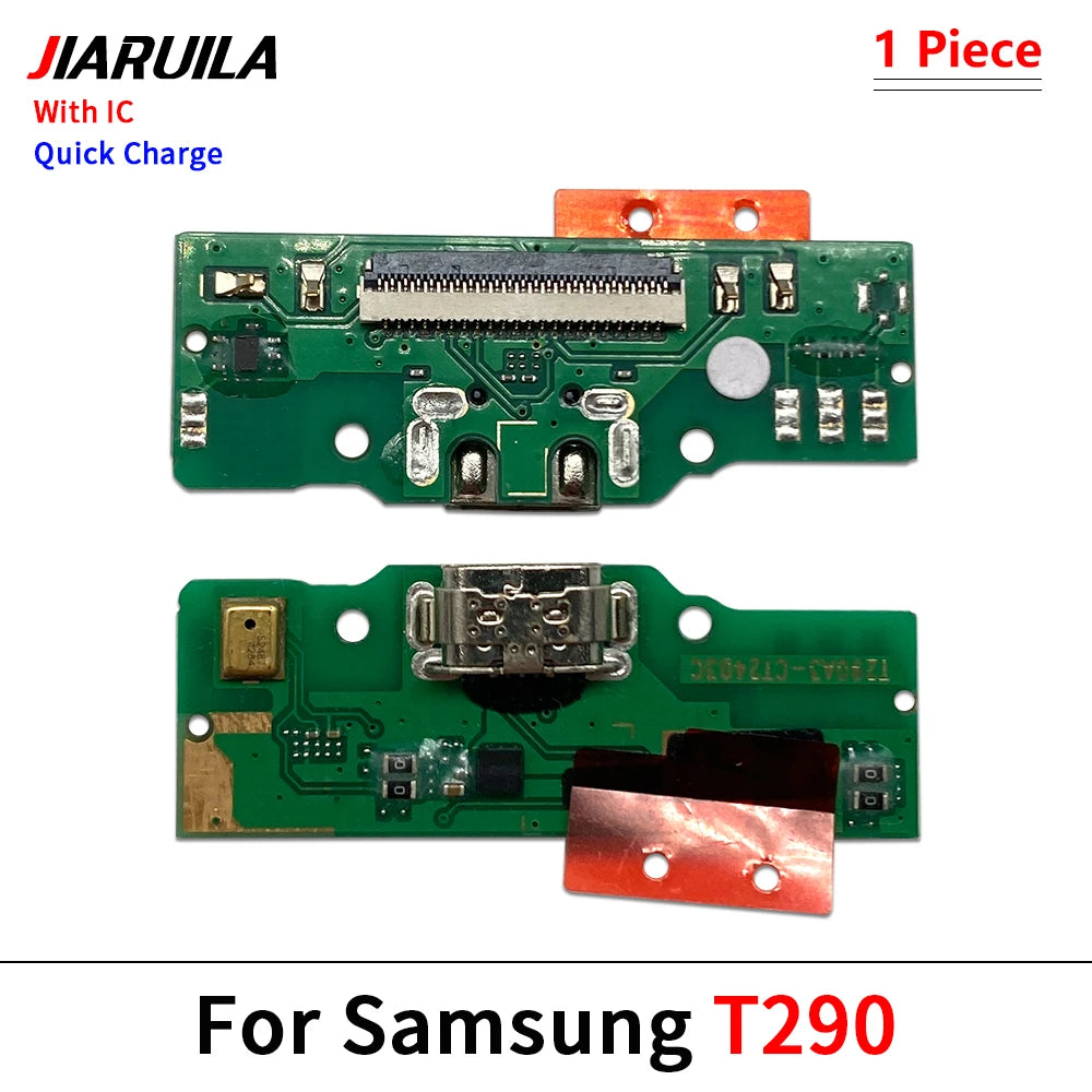 New USB Charging Port Charger Dock Connector Board Flex Cable For Samsung Tab A 8.0 2019 SM-T290 T290 SM-T295 T295 Samsung phone repair parts