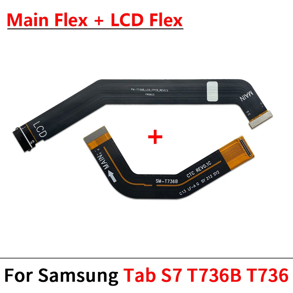 Display Main Board Motherboard Connector LCD Flex Cable For Samsung Tab S7 FE SM-T736 T736 T736B Samsung phone repair parts