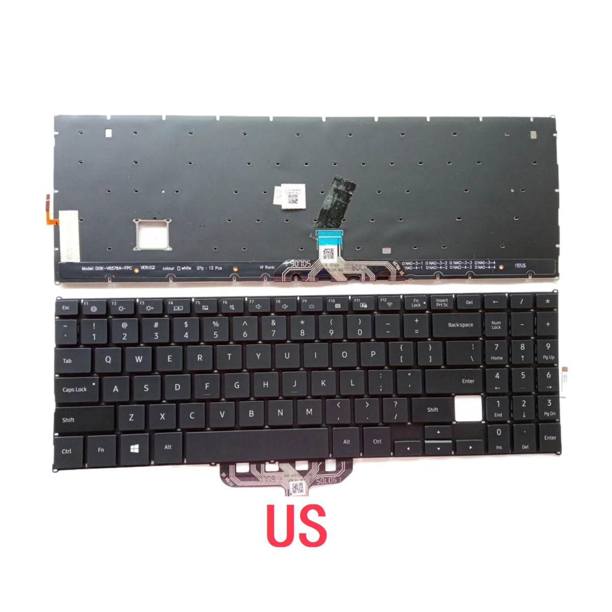 New US Brazil Laptop Backlit Keyboard For Samsung NP760XBE NT760XBE NT760XBV NP750XBE 750XBV Notebook PC Replacement SAMSUNG laptop repair parts