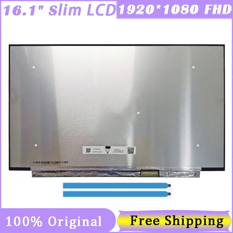 16.1 Inch Laptop Screen NV161FHM-NX2 FIT N161HCA-GA1 NV161FHM-NY1 N161HMA-GAK 144HZ 1920*1080 FHD IPS 40 Pin