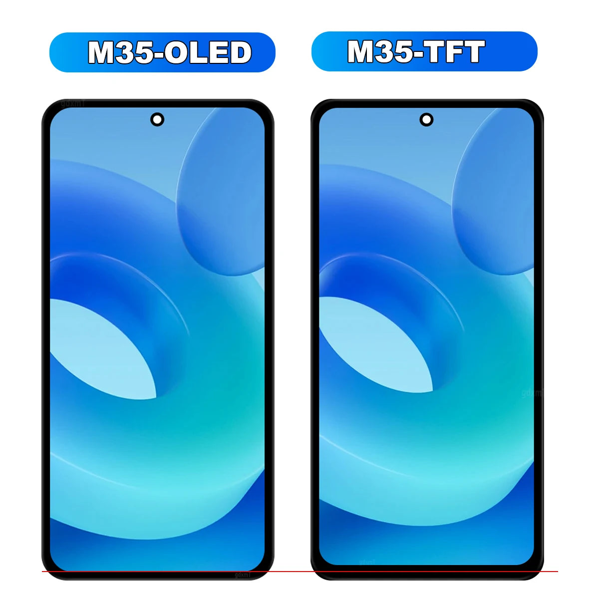 OLED/TFT For Samsung M35 LCD Display Touch Screen Digitizer Assembly Replacement SM-M356B, SM-M356B/DS M35 5G LCD Screen Samsung phone repair parts