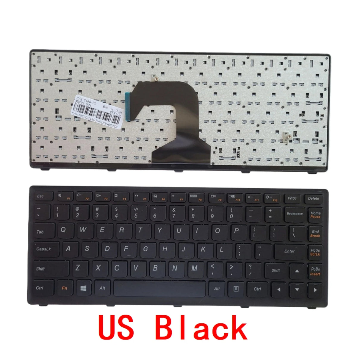 New US Russian Spanish Arab Brazil Laptop Keyboard For Lenovo Ideapad S300 S400 S405 Notebook PC Replacement Lenovo laptop repair parts