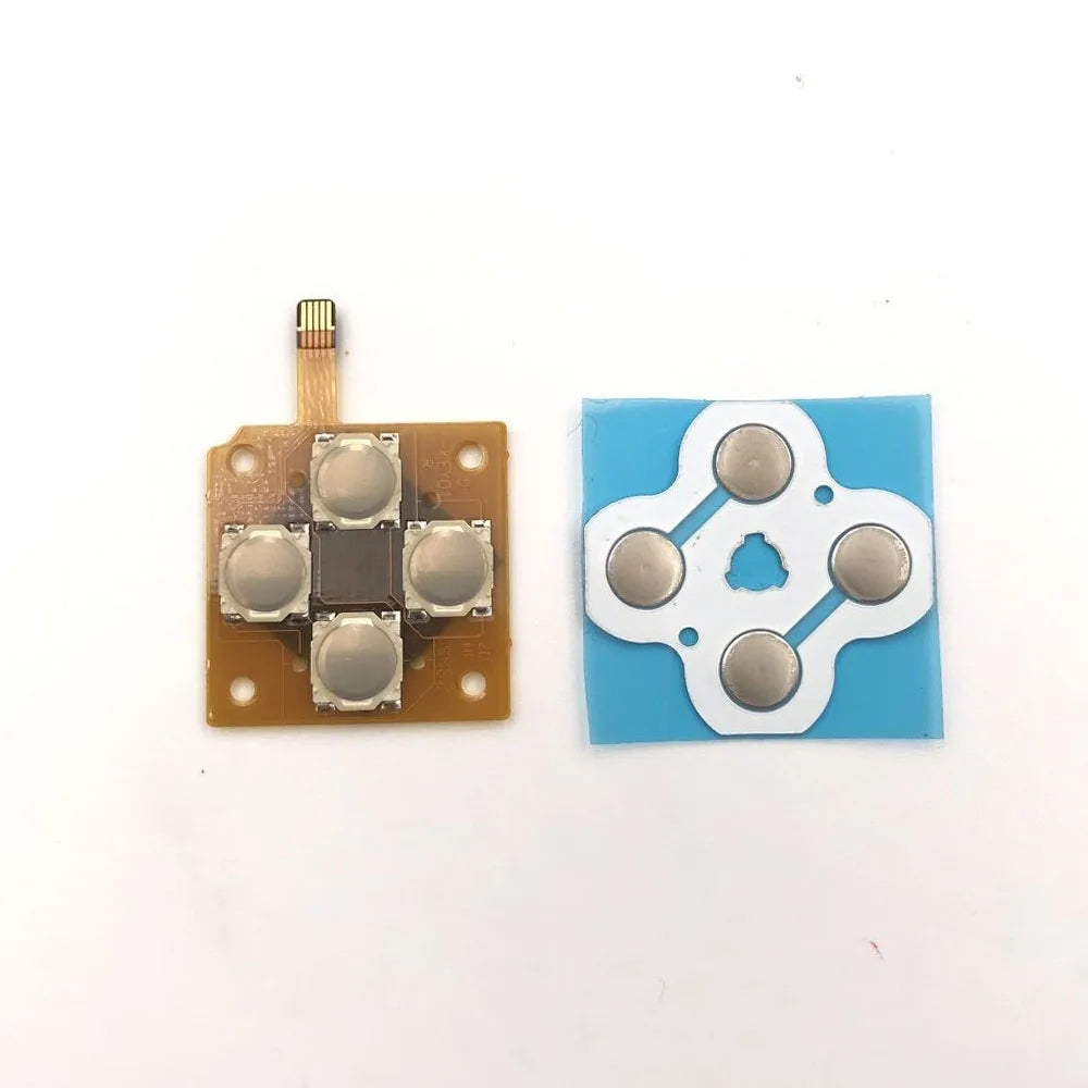 1PCS For Nintendo New 3DS XL LL Controller D Pads D-Pad Metal Dome Snap PCB Board Buttons Conductive FIlm & Keyboard Game console repair parts