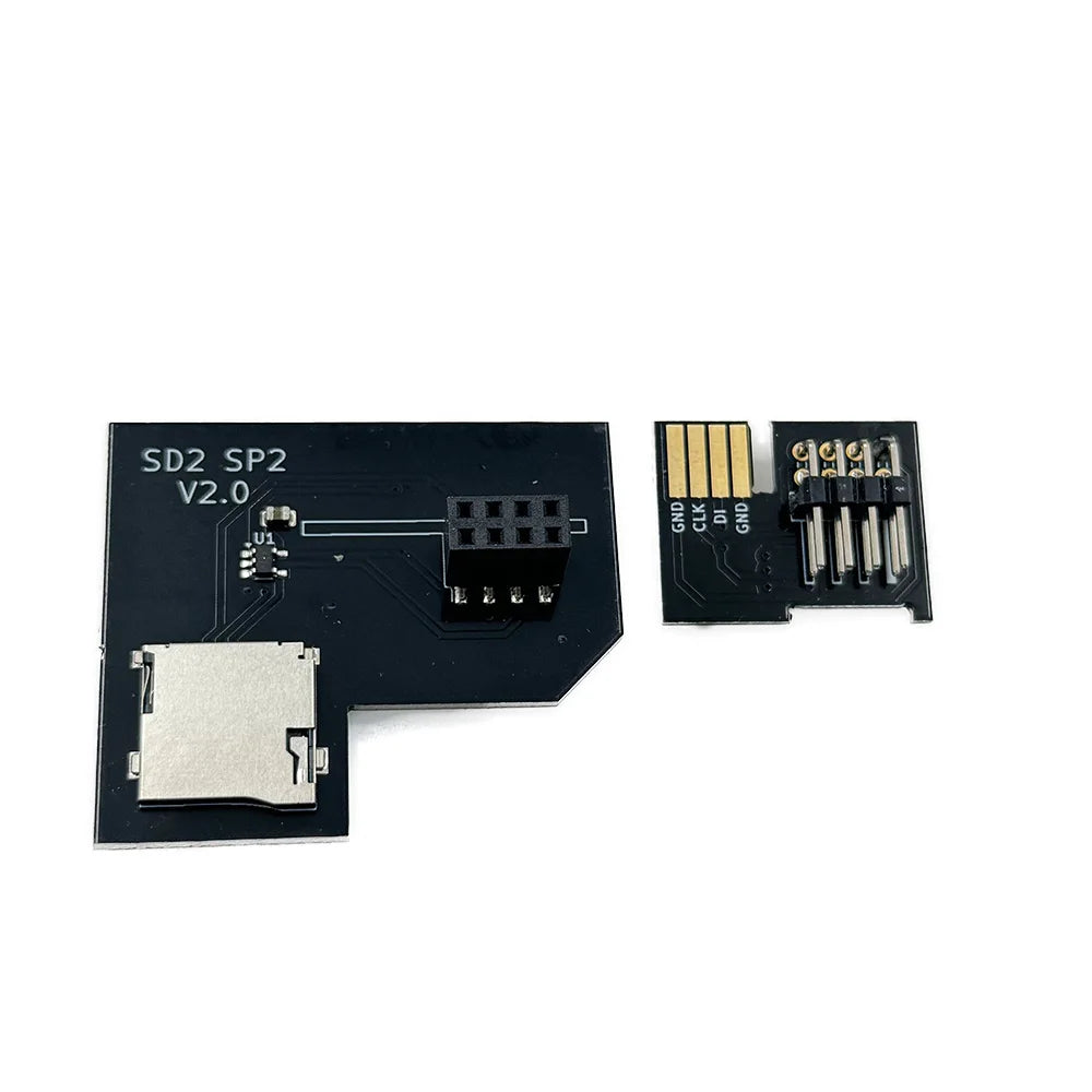 1Pc V2.0 For NGC SD2 SP2 Pro GameCube Adapter Load SD Card TF Card Reader Easy Access Professional Replacement Parts Game console repair parts