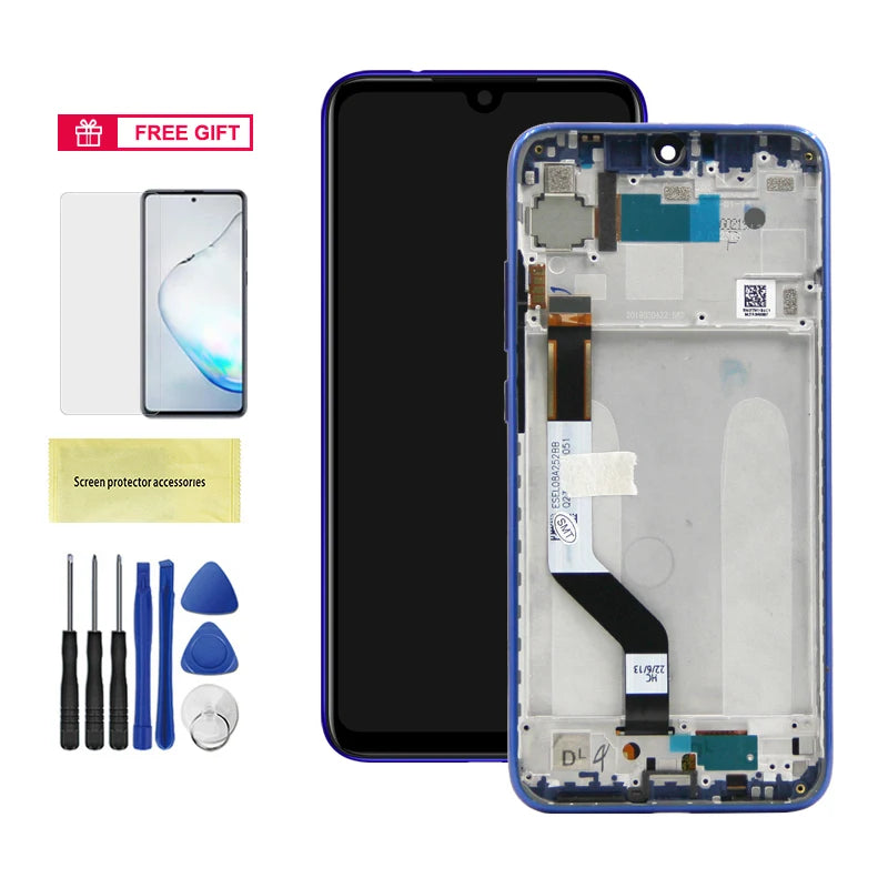 6.3" Screen for Xiaomi Redmi Note 7 Pro M1901F7S Lcd Display Digital Touch Screen with Frame Parts for Redmi Note 7 Replacement Xiaomi phone repair parts