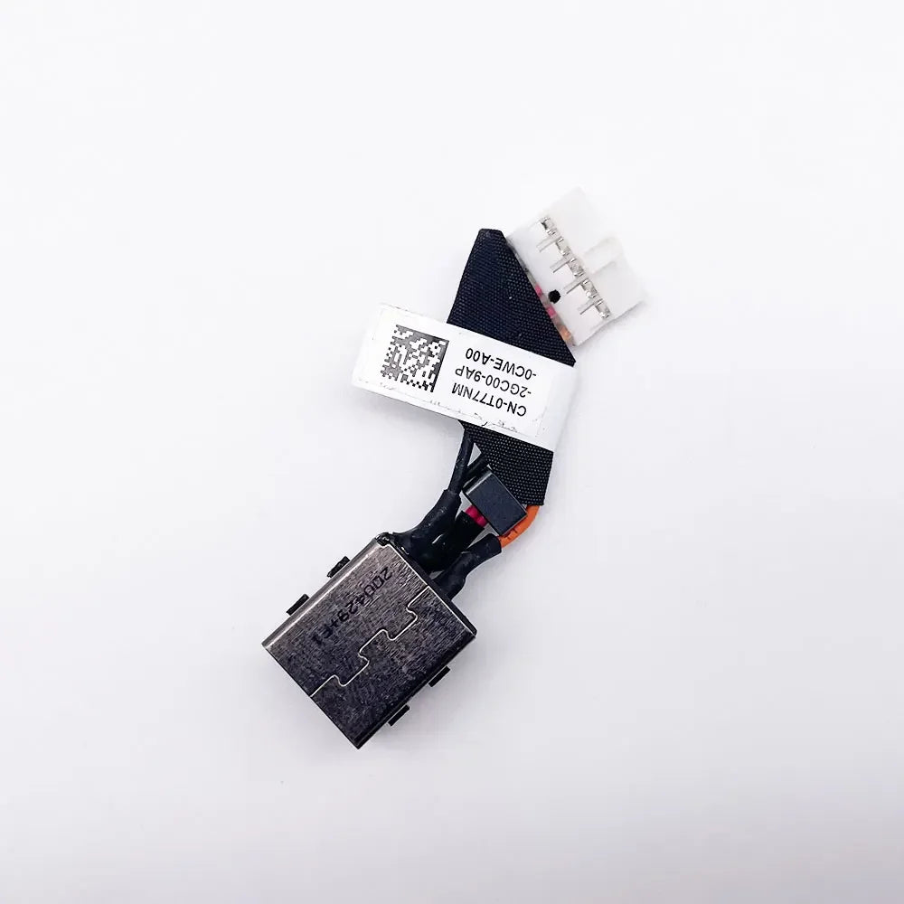 For Dell Latitude 7400 E7400 Laptop DC Power Jack DC-IN Charging Flex Cable 0T77NM DC301013500 Dell laptop repair parts
