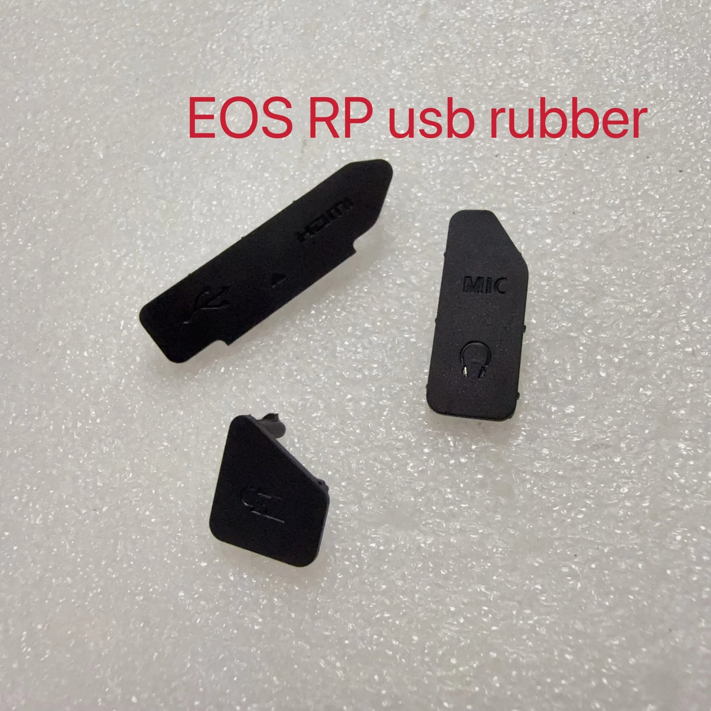 NEW For Canon EOS RP HDMI / USB / MIC Rubber Door Cover Set Camera Replacement Parts Digital Camera repair parts