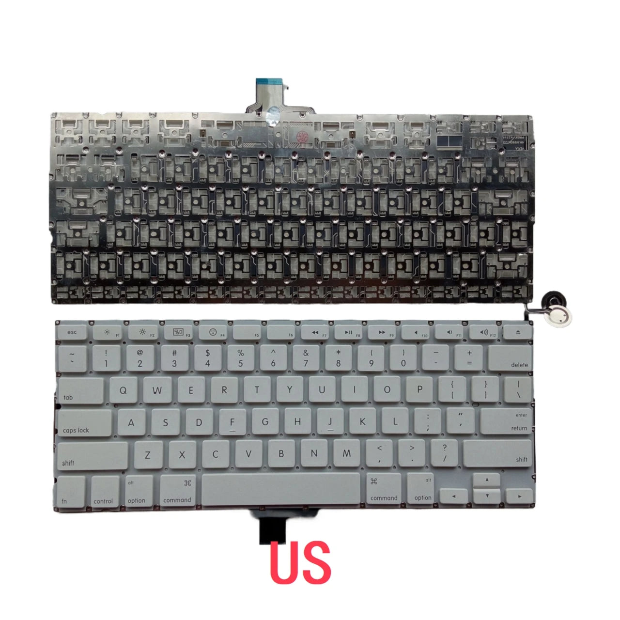 New US Russian Spanish UK Laptop Keyboard For Apple Macbook 13" A1342 2009 2010 Year Notebook PC Replacement MACBOOK laptop repair parts