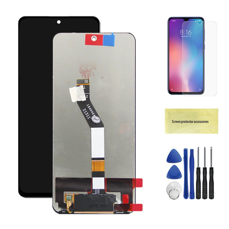 6.6" Poco M4 Pro 5G for Xiaomi Poco M4 Pro 5G 21091116AG MZB0BGVIN Lcd Display Digital Touch Screen Display with Frame Xiaomi phone repair parts