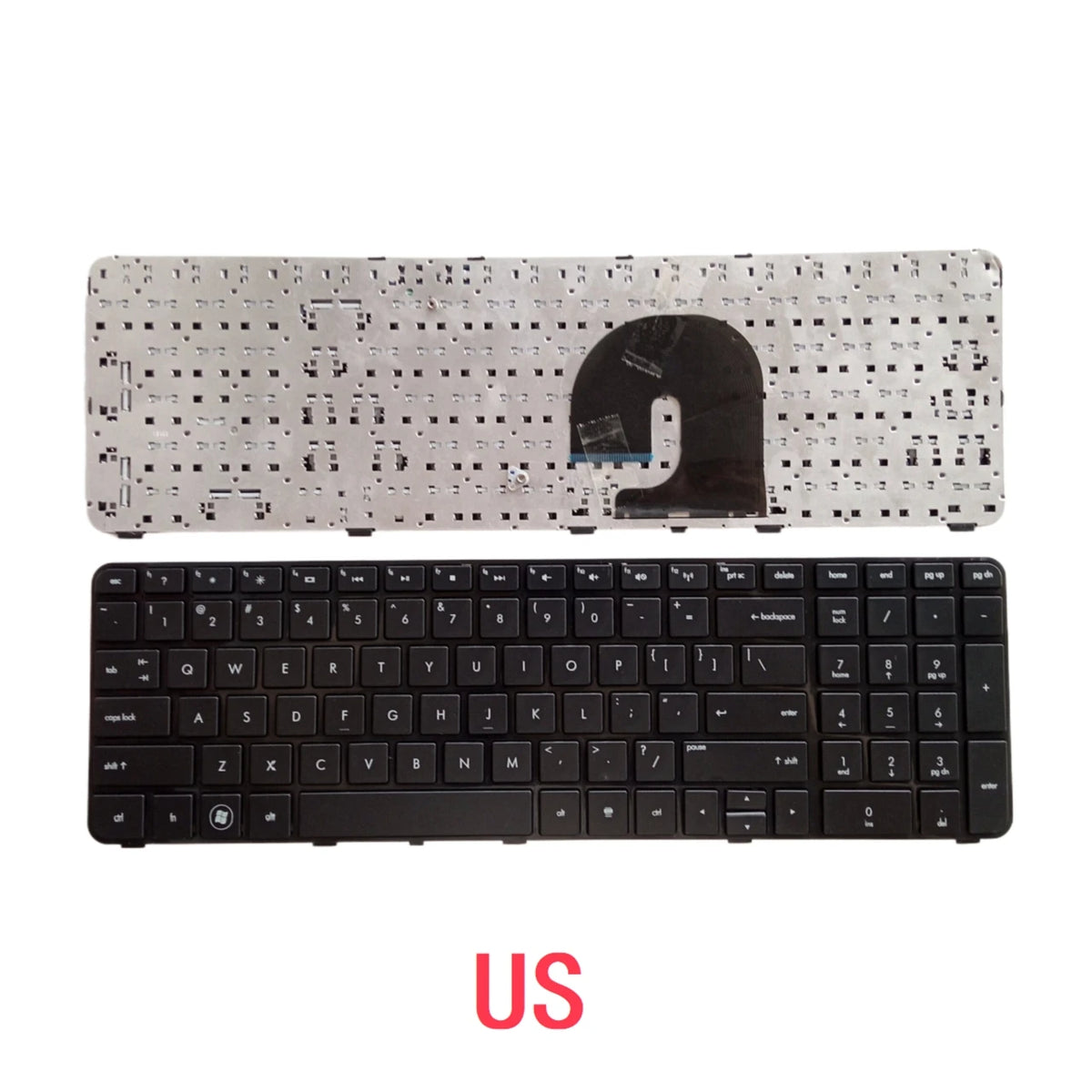 New US Russian Spanish Arab Laptop Keyboard For HP Pavilion DV7-4000 4100 4020 4269 4048 4065 4290 Notebook PC Replacement HP laptop repair parts