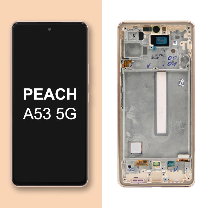 6.5'' tft A53 5G Screen Replacement, for Samsung Galaxy A53 5G A536 A536B A5360 Lcd Display Digital Touch Screen with Frame Samsung phone repair parts