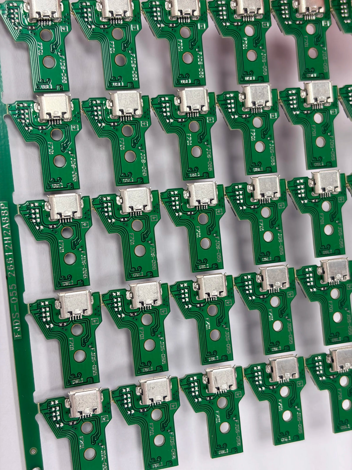 30/60PCS For PS4 Controller USB Charging Port Power Socket Circuit Board JDS-055 JDM-050 for PS4 Game console repair parts