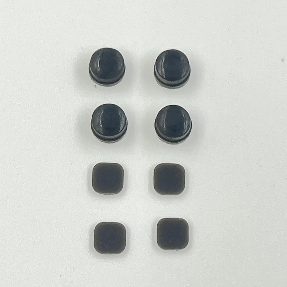 10sets Replacement Rubber Screw & Feet Covers for Nintendo New 3DS XL Game console repair parts