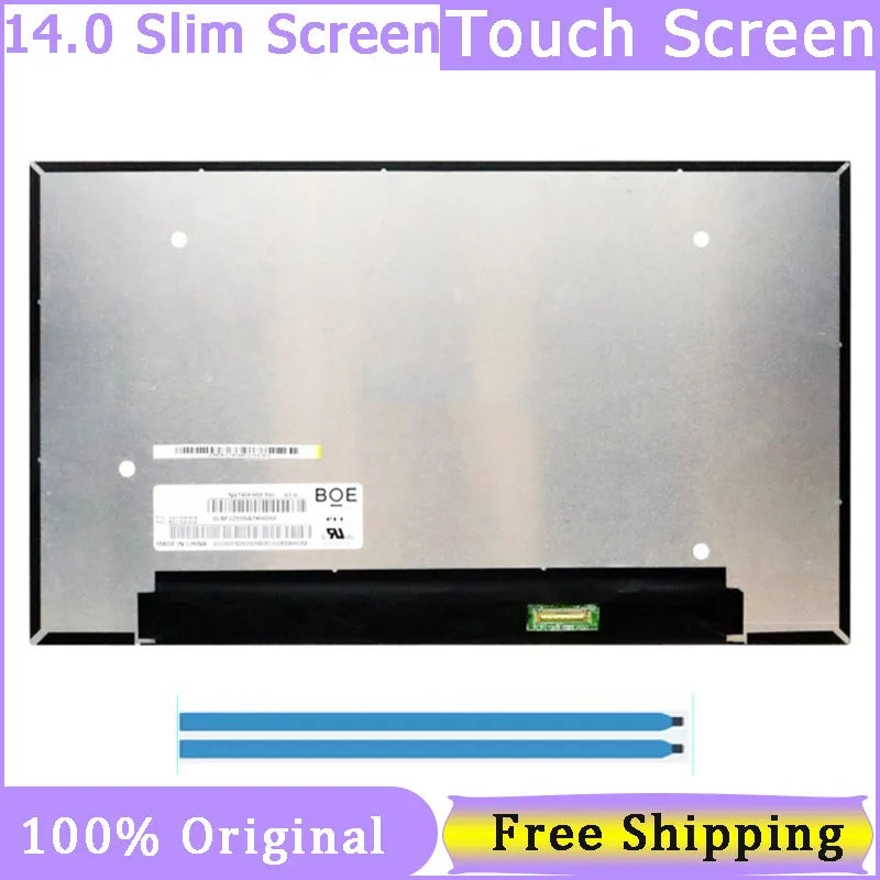 14'' Inch 40 Pin Screen NV140FHM-T0C V8.1 LCD LED display Touch Screen IPS panel matrix EDP 1920X1080 FHD FRU 5D11E09176
