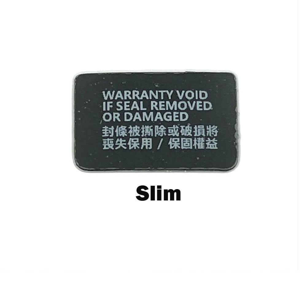 2-50pcs Label Sticker For PS4 Pro Slim 1000 1100 1200 2000 Console Housing Seals Tamper-Proof Label Warranty Repair Sticker  Game console repair parts