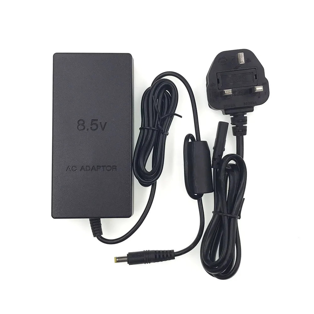 For PS2 Replacement AC Adapter Charger Cable Cord 110V‑240V DC 8.5V For PS2 Slim Console UK Plug Game console repair parts