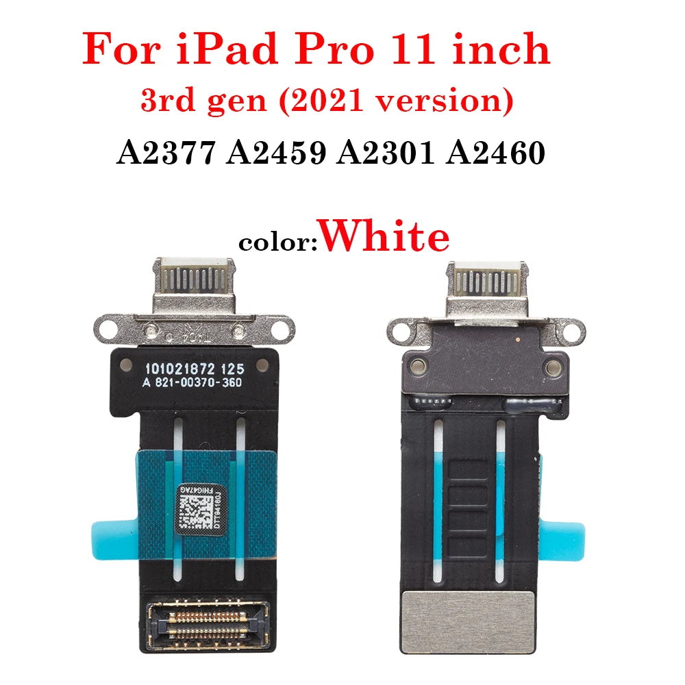 USB Charging Charger Port Dock Connector Data Flex Ribbon For iPad Pro 9.7 10.5 11 12.9  inch 1st 2nd 3rd 4th 5th Generations iPad tablet repair parts