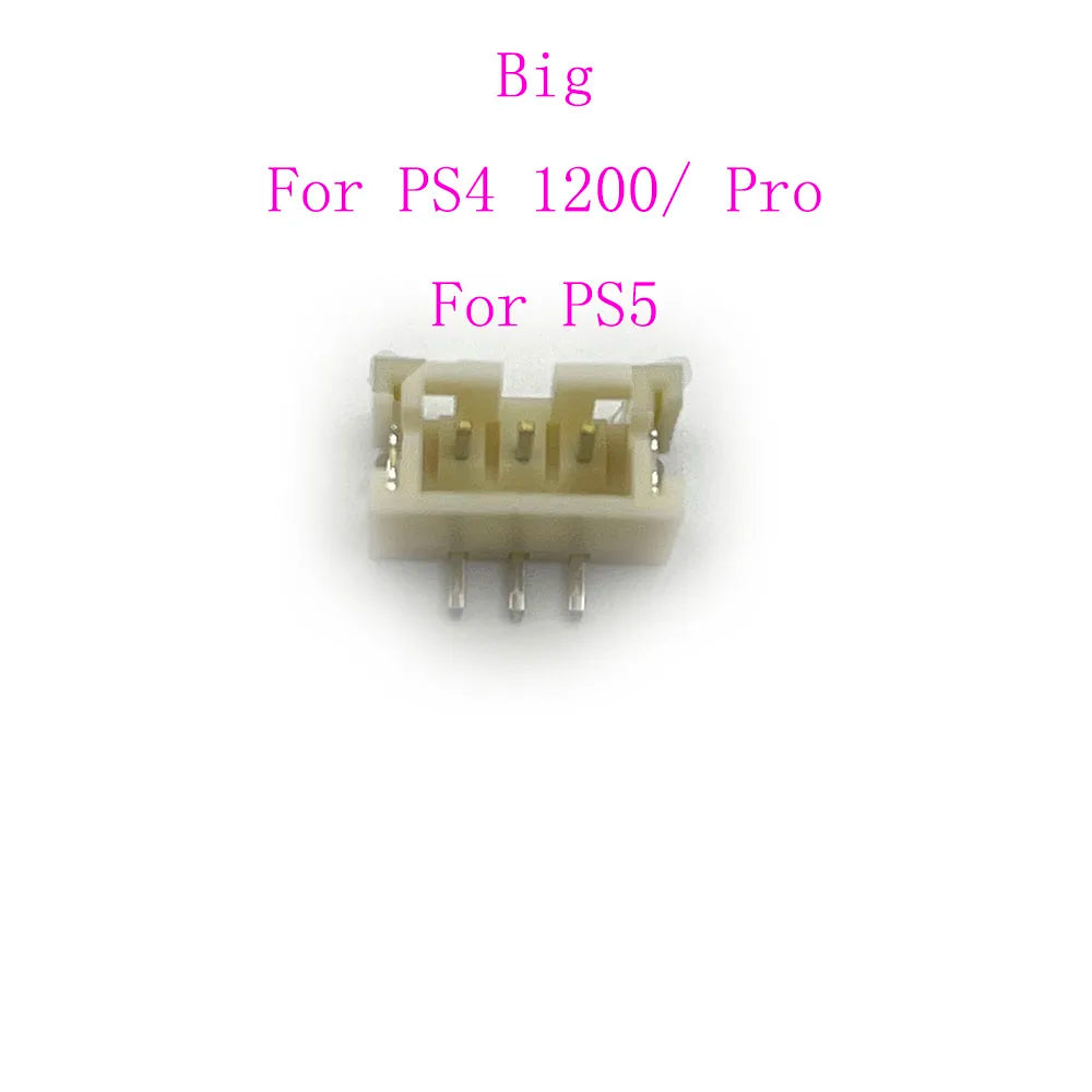 2PCS Internal Cooling Fan 3 Pin Connecter For Sony Playstation 4 PS4  1200 2000 7000 / PS5 BDM 010 Console Board Game console repair parts