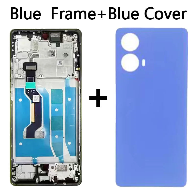 6.67"Inch P-OLED For Motorola Moto G85 LCD Display Touch Screen Sensor Digiziter Assembly For Moto G85 XT2427-3 Screen Motorola phone repair parts