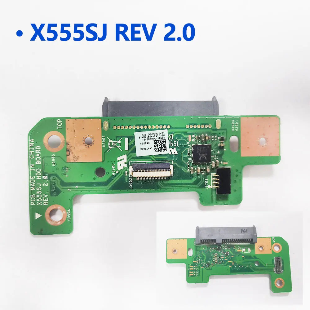 For ASUS X555 X555L X555LD X555LP X555UJ VM590L Y583L W509L W519 F555L A555 X555S Laptop SATA HDD SSD hard drive interface board ASUS laptop repair parts