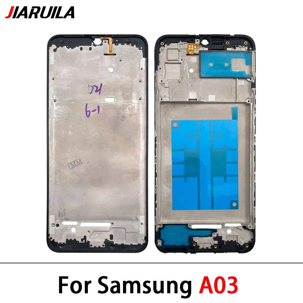 New For Samsung A02s A03s A03 Core A04 A04s A04E A05 A05s A06 Housing Middle Frame Bezel Middle Replacement Parts Middle Frame Samsung phone repair parts