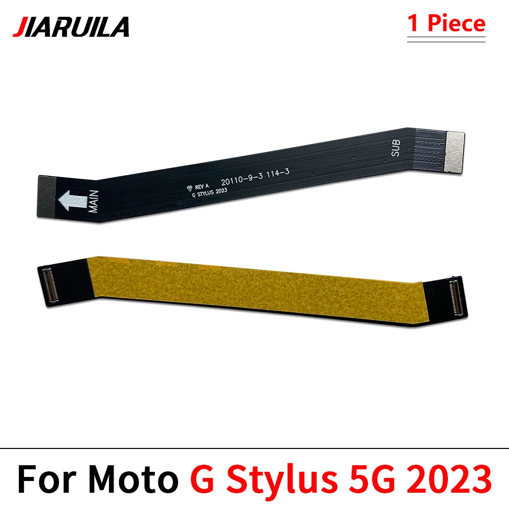 For Moto Motorola G 5G Plus G Power Play Stylus 5G 2021 2022 2023 Main Motherboard Connector Board Mainboard Flex Cable Motorola phone repair parts